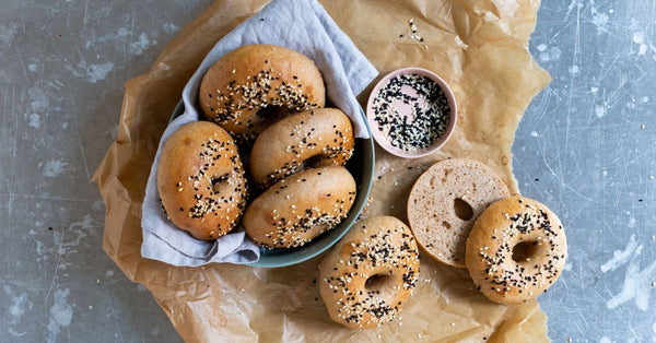 Sourdough Bagels