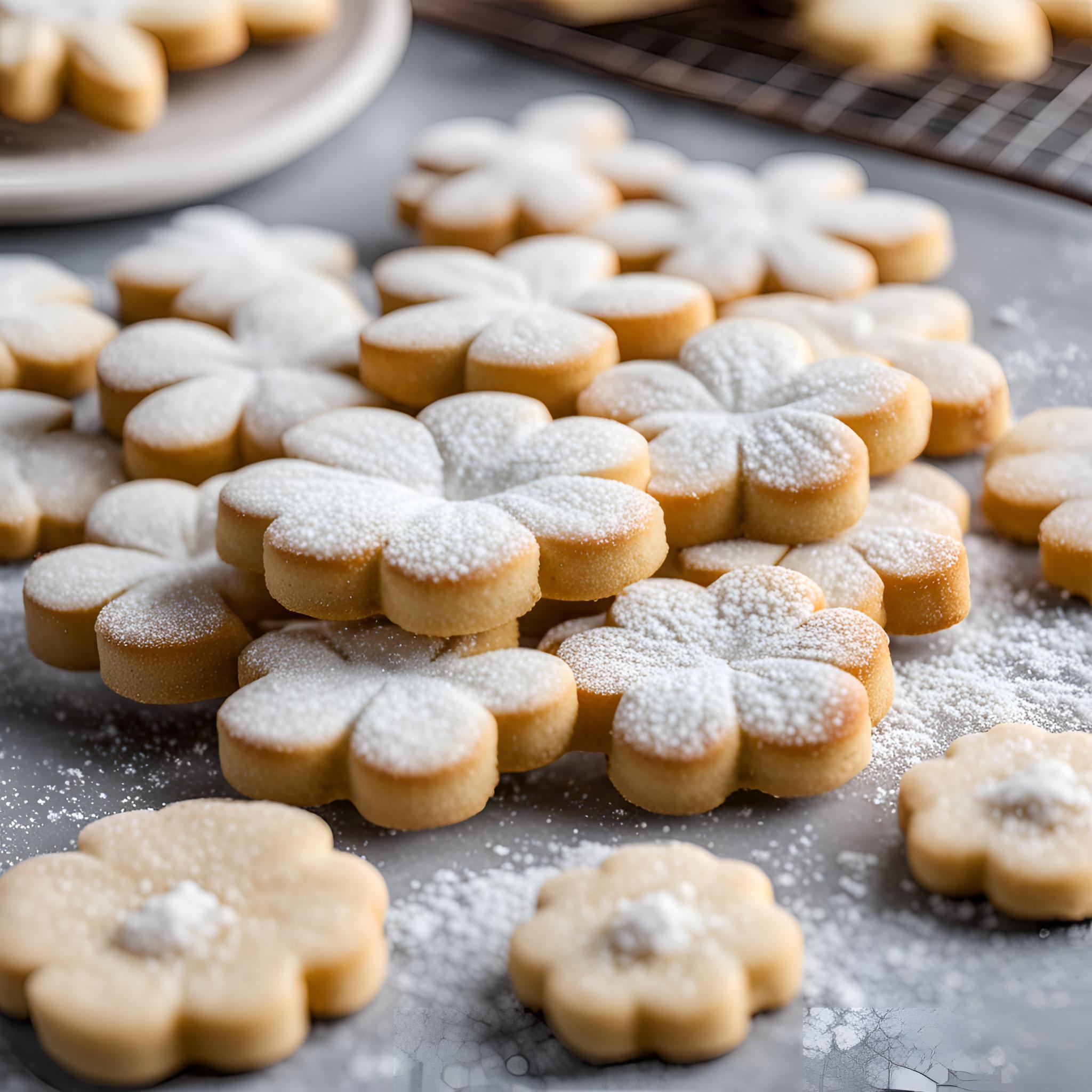 Shortbread cookies Box of 10 GF DF